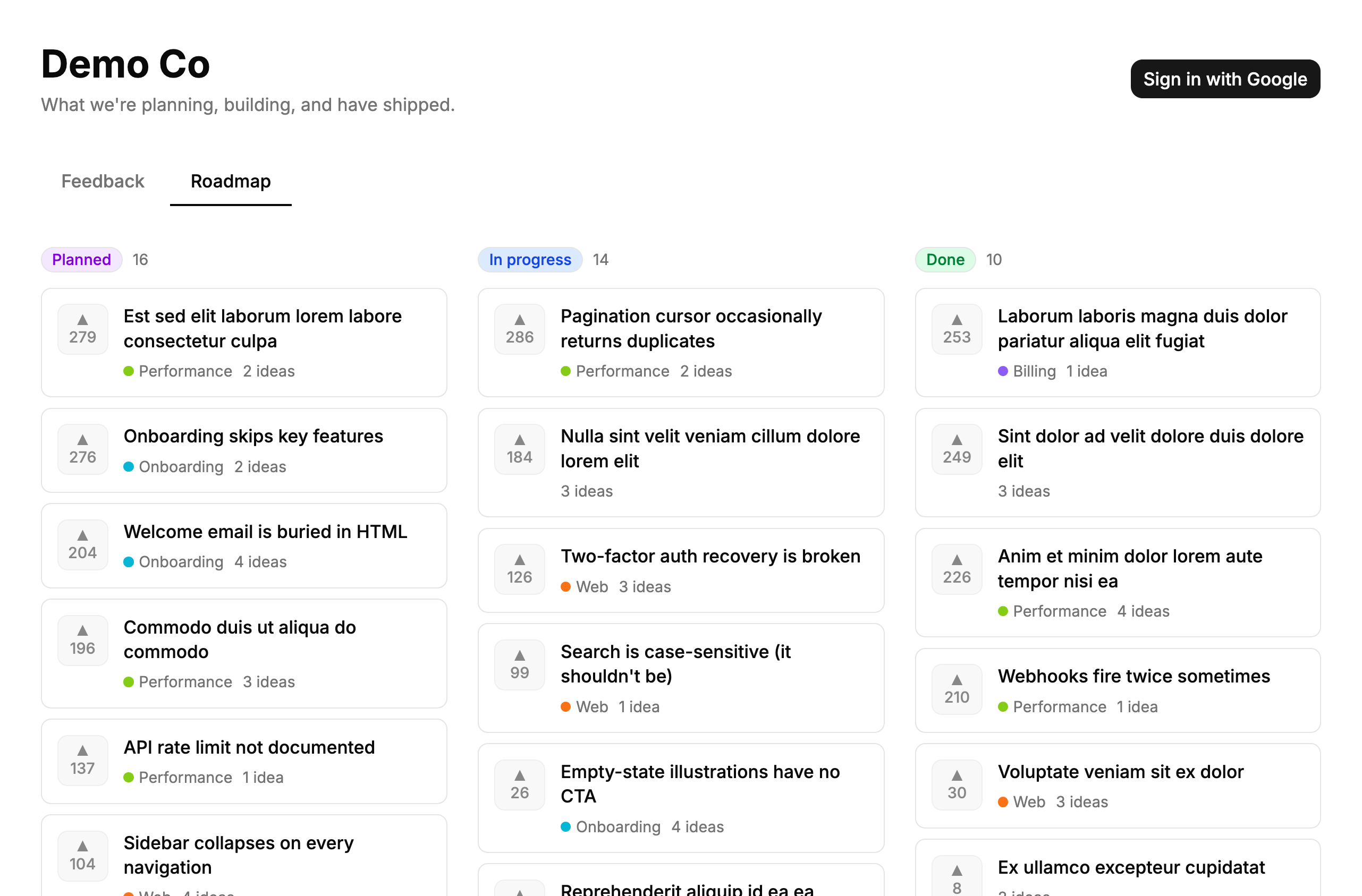 Murmuur public roadmap
